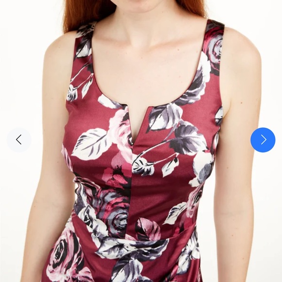 Beautiful BCX satin print dress - Picture 7 of 7